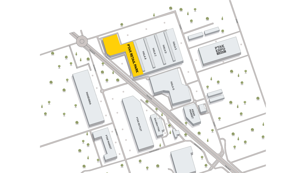 Plan PTAK Retail Park